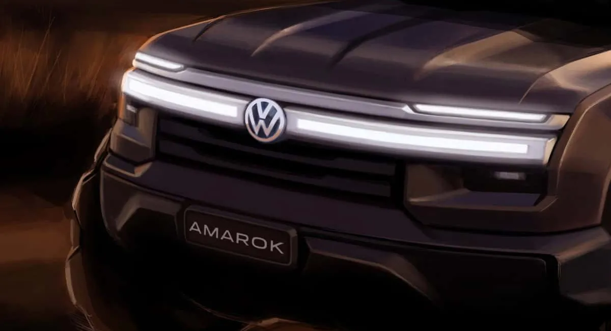 Volkswagen вперше показав пікап Amarok третього покоління - today.ua
