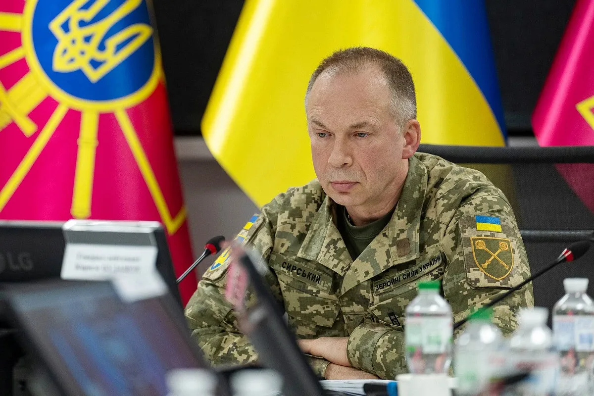 Сирский заявил об ухудшении ситуации на фронте и назвал самое сложное направление - today.ua