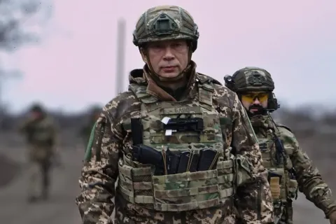 Сырский встретился со штурмовиками на фоне критики по поводу потерь под Покровском