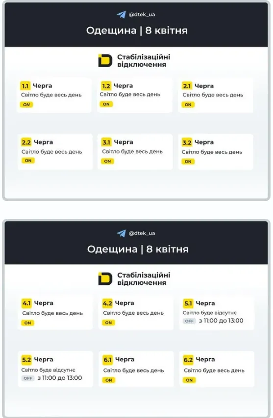 Раптові відключення світла по країні: у яких областях вводять графіки Раптові відключення світла по країні: у яких областях вводять графіки - today.ua