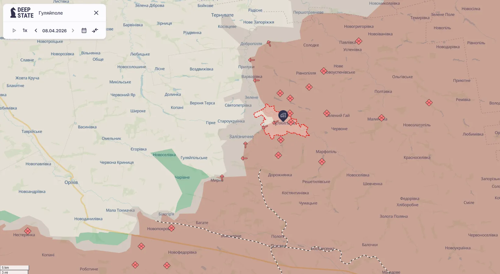 Росіяни знайшли “слабке місце”: під Гуляйполем різко загострилась ситуація Росіяни знайшли “слабке місце”: під Гуляйполем різко загострилась ситуація - today.ua