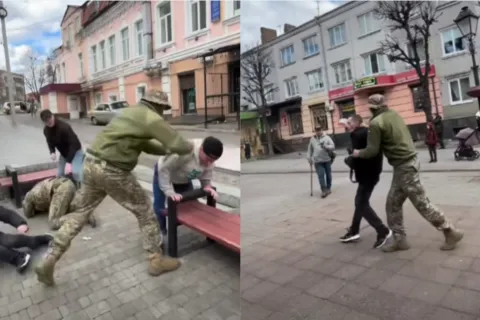 В Луцке вспыхнула драка между ТЦК и подростками: полиция ищет всех причастных