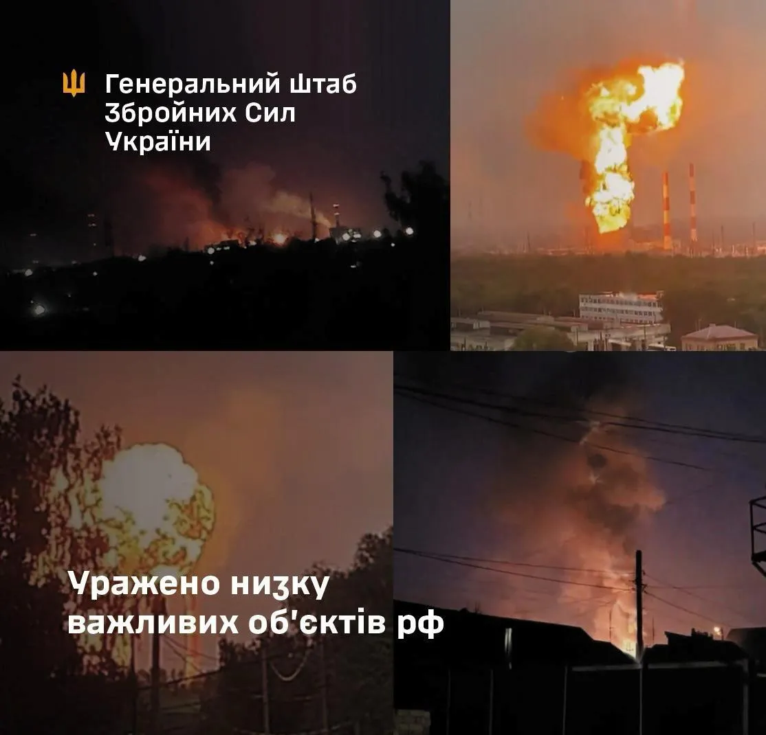 Ответ на недавние обстрелы: в Генштабе и СБУ сообщили детали ударов по военным объектам в России - today.ua