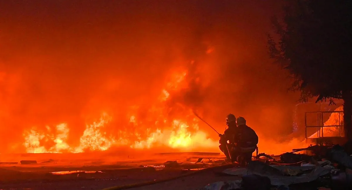 Одещина горить після удару дронів – полум’я охопило небо аж до румунського кордону - today.ua
