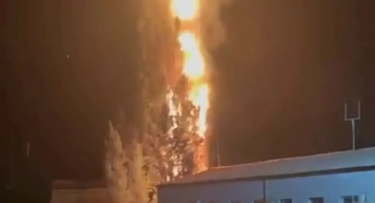 Дроны во второй раз атаковали ЖД станцию в Ростовской области: там вспыхнул пожар (видео) - today.ua