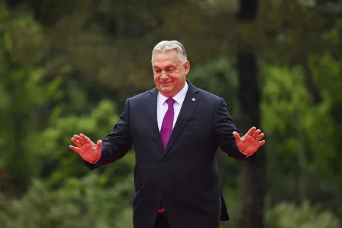 Тротуари з підігрівом, будинки з ліфтами та зебри на газонах: Янукович нервово курить після того, що показали в маєтку Орбана