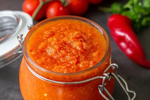 Аджика из кабачков с томатной пастой: пошаговый рецепт аппетитной закуски на зиму