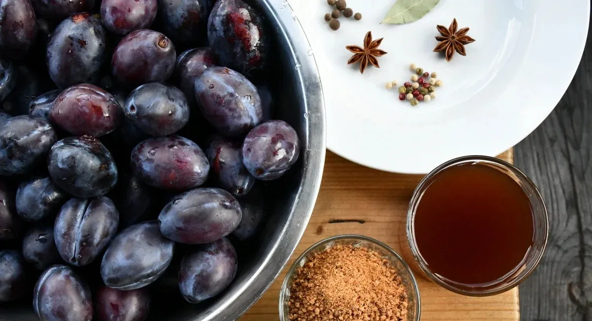 Маринованные сливы к мясу и для салатов: как приготовить ароматную и пряную закуску на зиму - today.ua