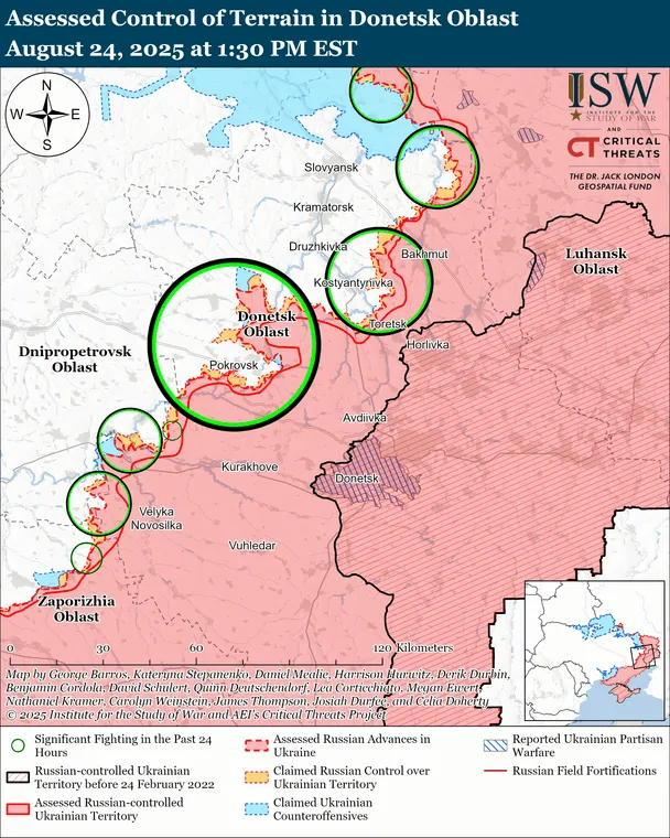 ВСУ перешли в контратаку под Покровском: анализ ситуации на фронте от ISW - today.ua
