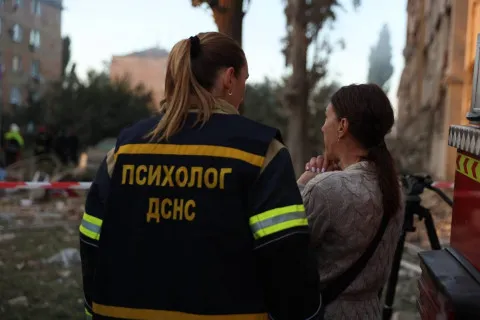 Трагические последствия обстрела Киева: погибло 8 человек, среди них ребенок, раненых более 45 человек