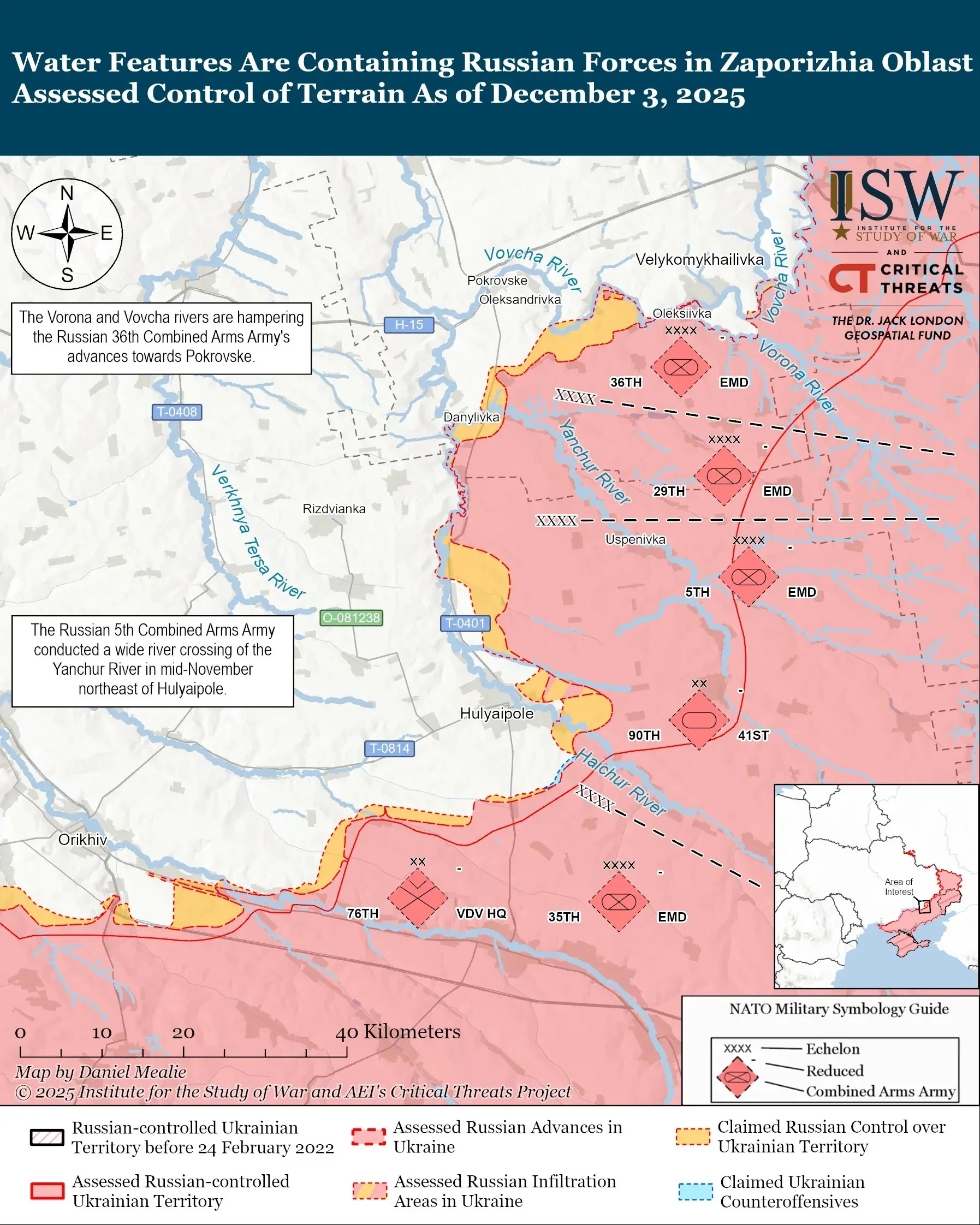 Як РФ вдалося здійснити тактичний прорив під Гуляйполем: в ISW розкрили причину - today.ua