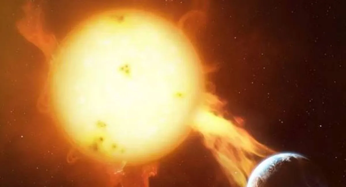 Солнечная вспышка пробила атмосферу: учёные зафиксировали опасный уровень радиации в воздушных слоях Земли - today.ua