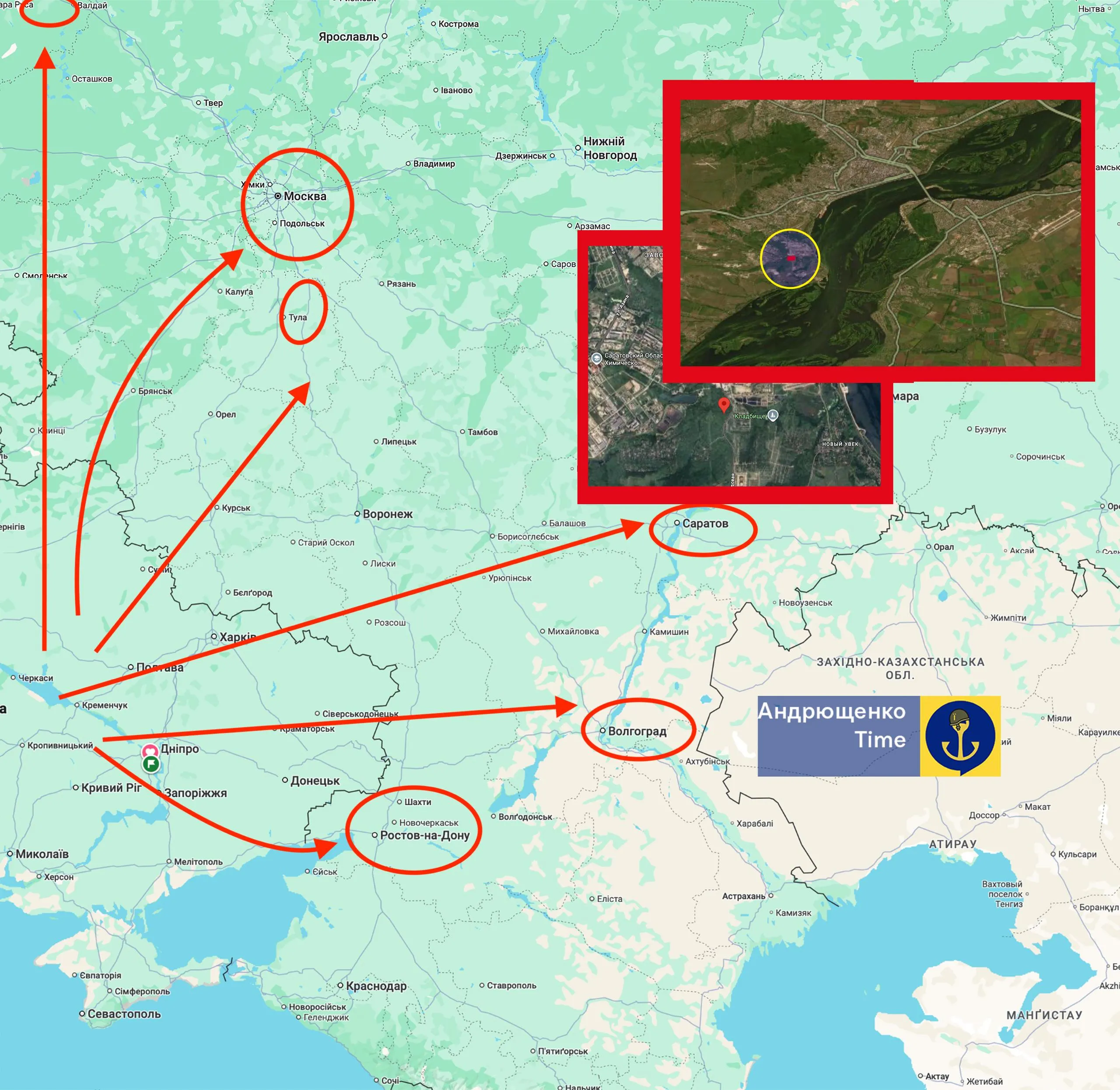 Масштабна атака дронів на РФ: у багатьох регіонах зафіксовано вибухи та пожежі (відео) Масштабна атака дронів на РФ: у багатьох регіонах зафіксовано вибухи та пожежі (відео) - today.ua
