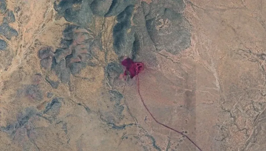 Спутниковые снимки пустыни в Нью-Мексико породили слухи о библейских пророчествах и конце света: что произошло - today.ua