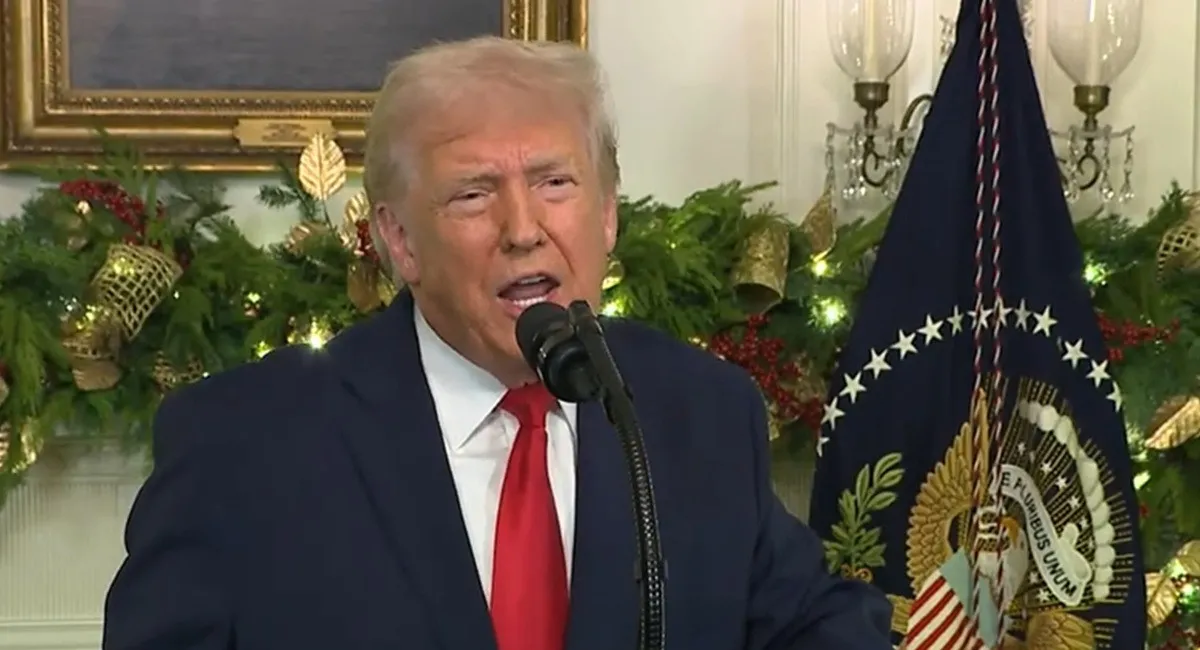 Усе працює, кордон міцний, світ спокійний: Трамп у зверненні до нації оголосив кінець проблем у США - today.ua