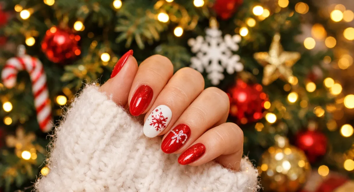 Магия Рождества на ногтях: идеи праздничного маникюра, которые впечатлят всех - today.ua