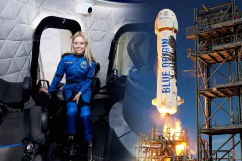 От колёсного кресла до космоса: инженер с инвалидностью совершила суборбитальный полёт