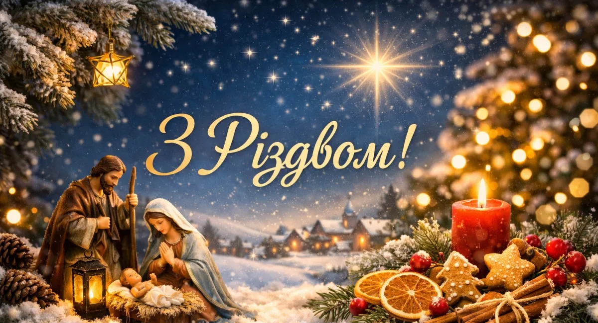 Поздравления с Рождеством: красивые открытки и трогательные слова для самых близких - today.ua