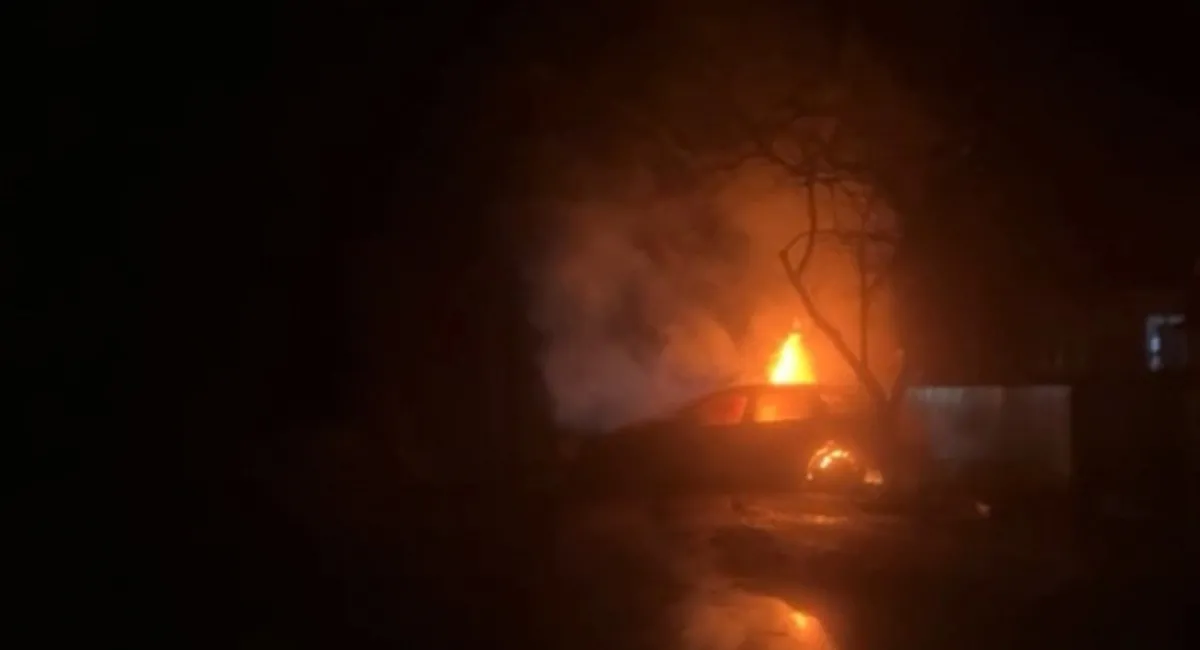 Авто сгорело дотла: в Святвечер в Черкасской области пытались убить депутата (видео) - today.ua