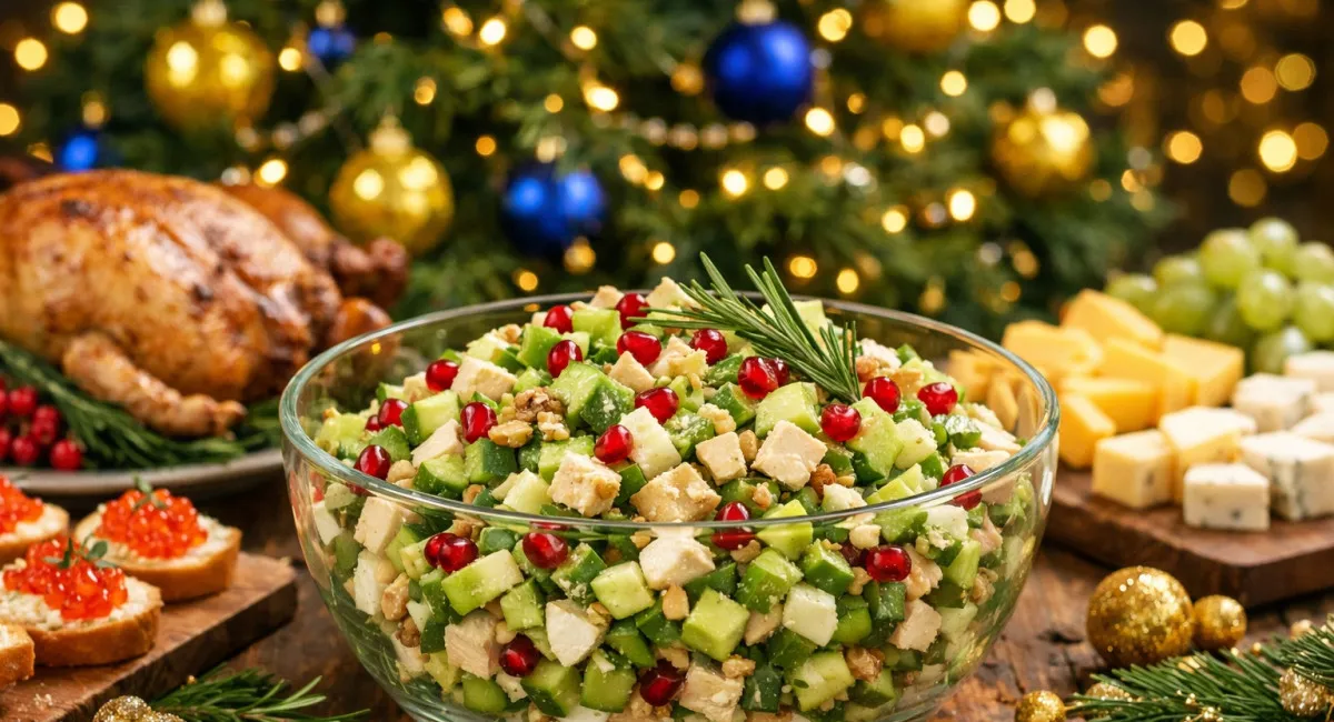 Вкусный салат на Новый год: как приготовить эффектную и легкую закуску для праздничного вечера - today.ua