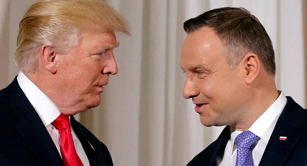 Трамп и Дуда обсудили с глазу на глаз войну в Украине: что сказал хозяин Белого дома - today.ua