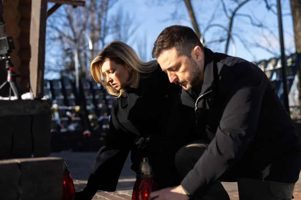 Владимир и Елена Зеленские совершили редкий совместный выход в свет - today.ua