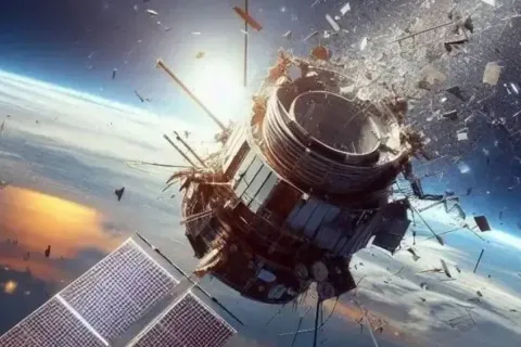 Секретний російський супутник-шпигун розсипався в космосі, утворивши небезпечні уламки