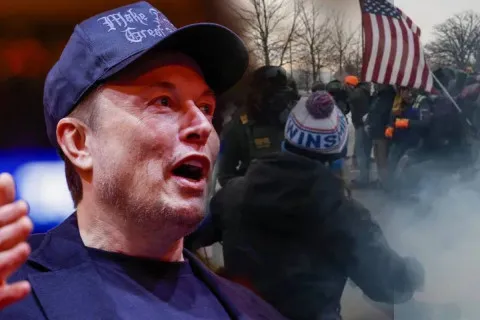 Маск попередив про громадянську війну: США на межі хаосу