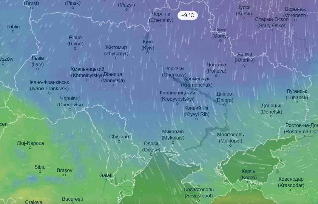 Антициклон из Скандинавии усилит морозы и принесет осадки в Украину: прогноз синоптиков на 7 и 8 февраля - today.ua