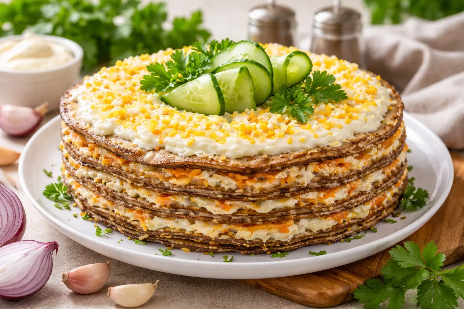 Печеночный торт за 30 минут: рецепт, которым точно попросят поделиться - today.ua