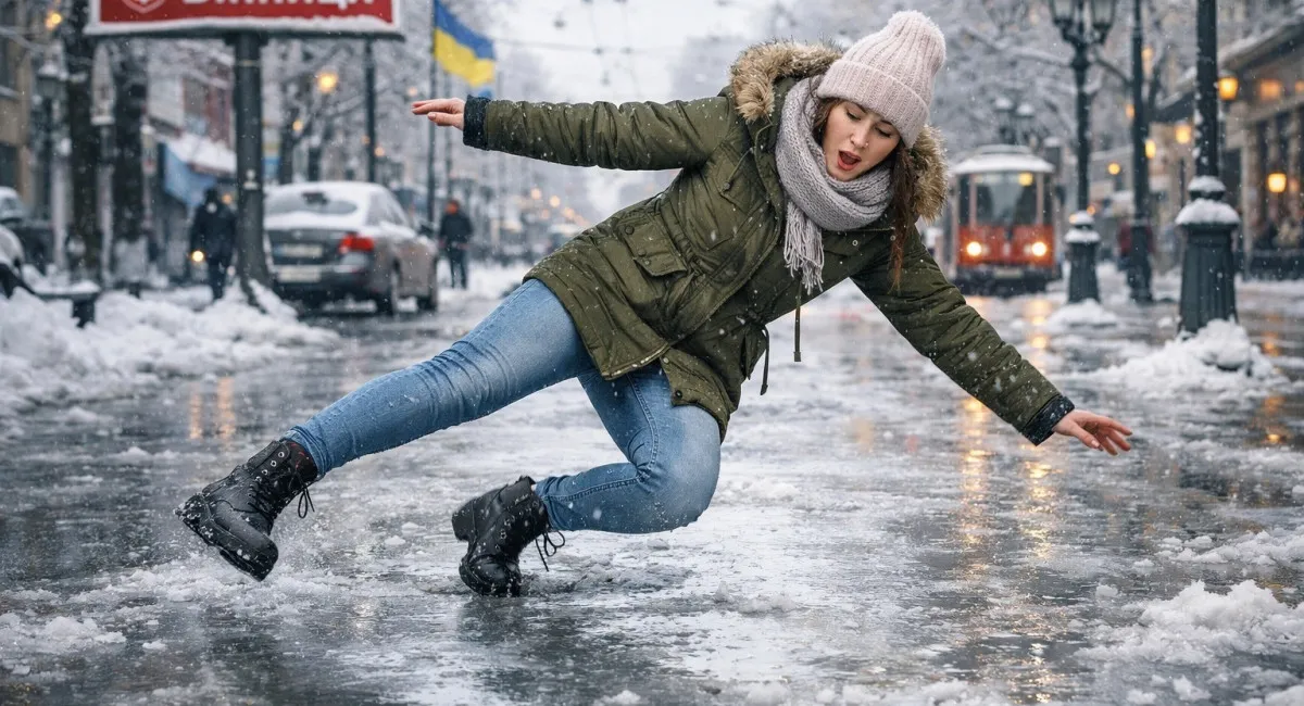 Как не упасть во время гололеда: простые и эффективные способы удержаться на ногах - today.ua