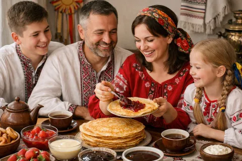 Тонкі млинці на Масляну: рецепт святкового частування без жодної грудочки