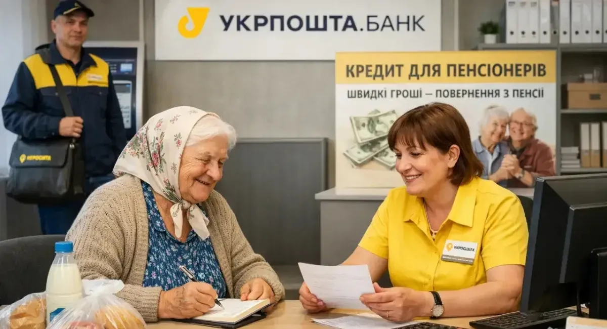 Пожилым украинцам Укрпочта будет давать микрокредиты до пенсии: как будут возвращать полученный заем - today.ua