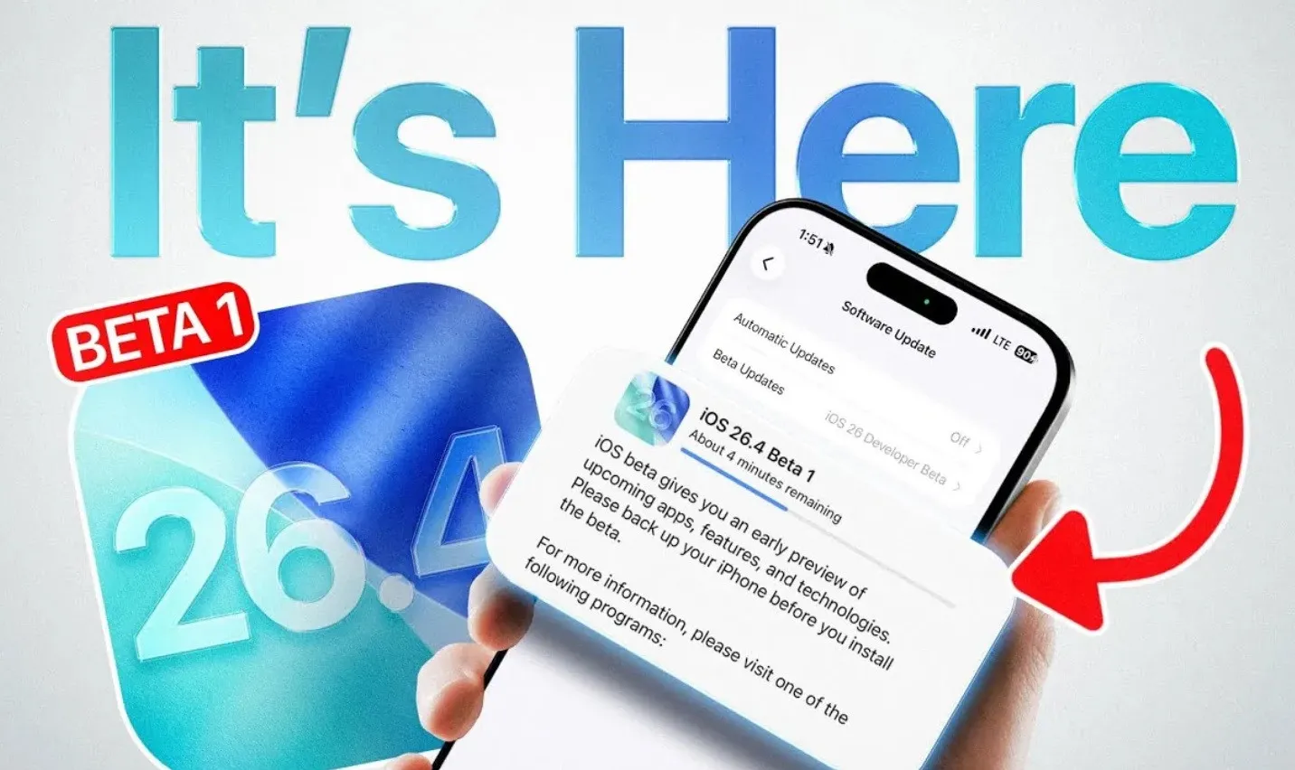 В iOS 26.4 Beta 1 обнаружили скрытые функции, о которых Apple не сообщала - today.ua