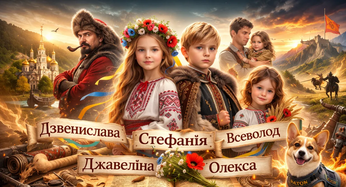 Дзвенислава замість Даздрапєрми: які стародавні українські імена знову стають популярними - today.ua