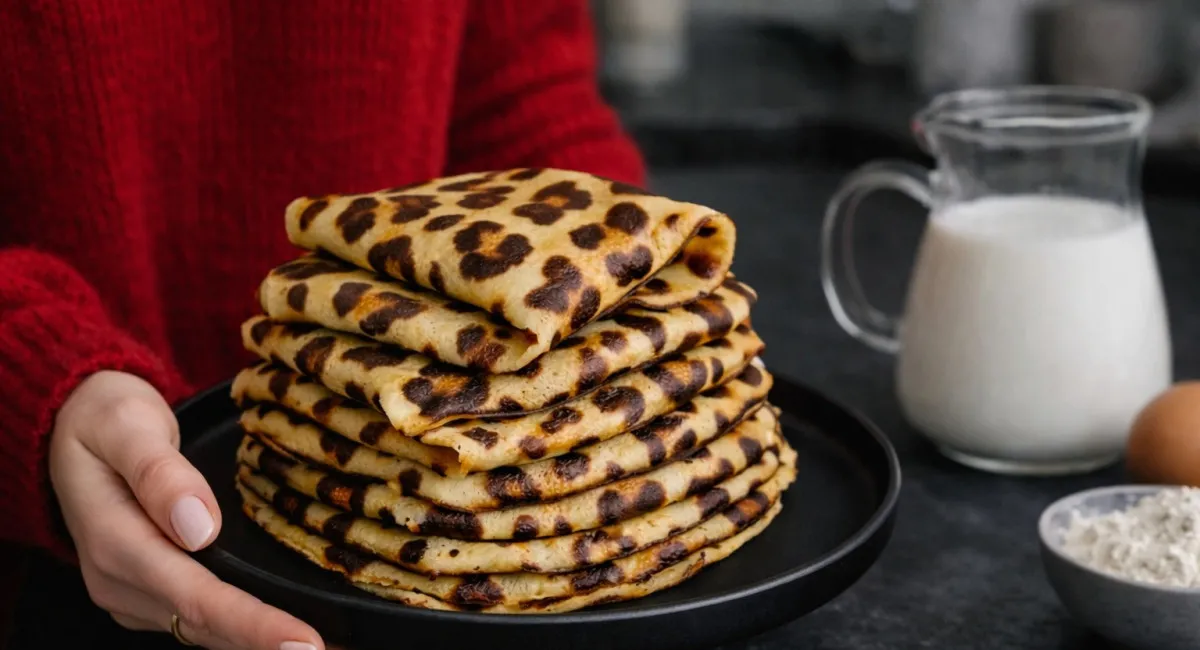 Леопардові млинці – новий тренд соцмереж: як приготувати незвичайні смаколики на Масляну - today.ua