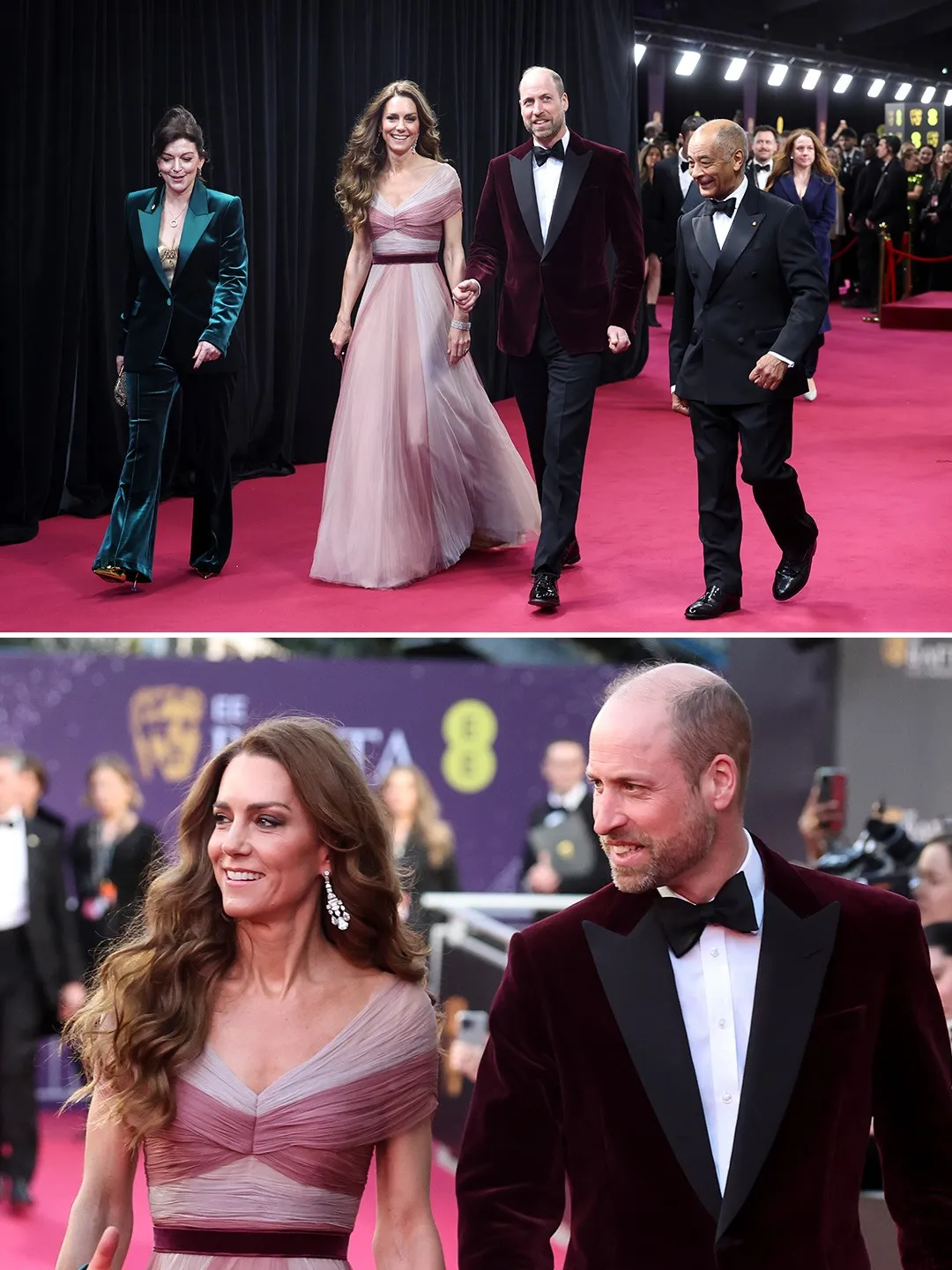Кейт Миддлтон в эффектном платье с открытыми плечами произвела фурор на красной дорожке BAFTA - today.ua