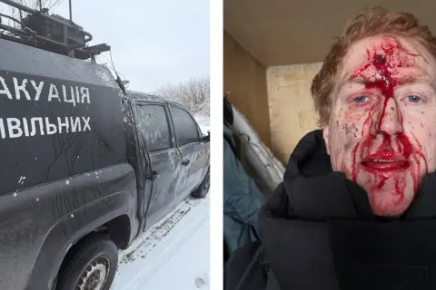 Відомий волонтер “Голландець” отримав поранення у голову під час евакуації на Куп’янщині: подробиці