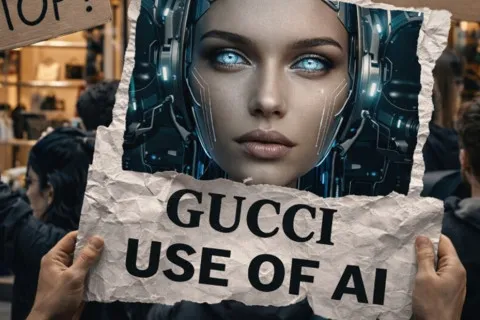 Gucci розкритикували за використання ШІ перед Milan Fashion Week