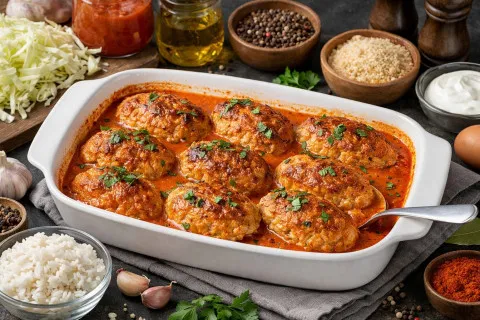 Ліниві голубці з карамелізованою капустою: як зробити швидку та незвичну вечерю