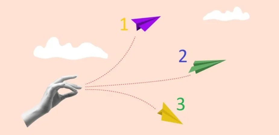 Виберіть паперовий літачок і отримаєте корисну та важливу пораду: легкий візуальний тест - today.ua