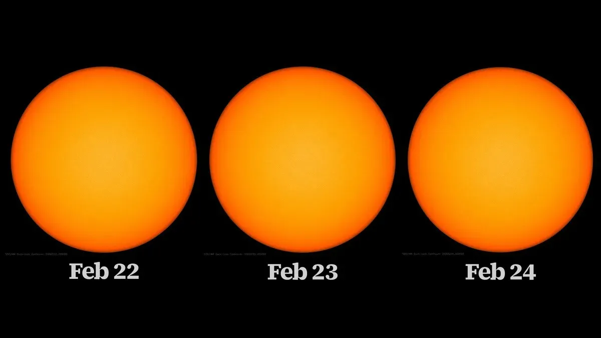Такого давно не было: на Солнце неожиданно исчезли все пятна - today.ua