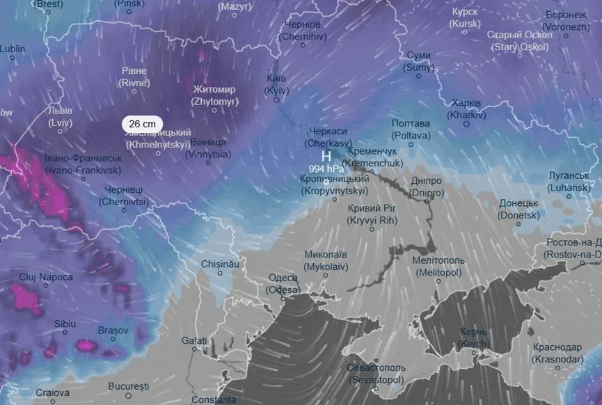 Україну накриє люта зима: в ДСНС попередили про сильний сніг і морози до −23° (фото) Україну накриє люта зима: в ДСНС попередили про сильний сніг і морози до −23° (фото) - today.ua