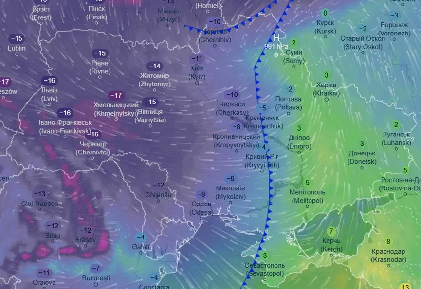 Україну накриє люта зима: в ДСНС попередили про сильний сніг і морози до −23° (фото) Україну накриє люта зима: в ДСНС попередили про сильний сніг і морози до −23° (фото) - today.ua