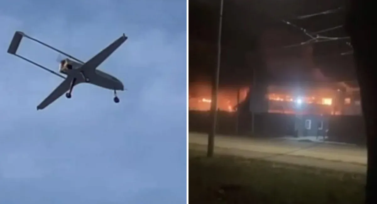 Добрые дроны посетили российский Таганрог: в городе горит завод по производству БПЛА (видео) - today.ua