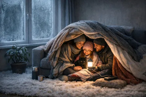 Лід на вікнах і холод у кімнатах: як пережити тривалі морози без світла й опалення