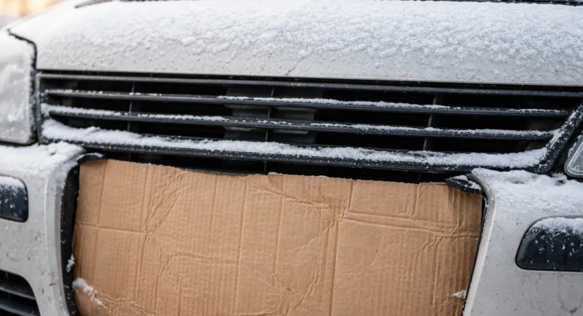 Трюк с картонкой раньше спасал водителей зимой: стоит ли использовать его сейчас - today.ua