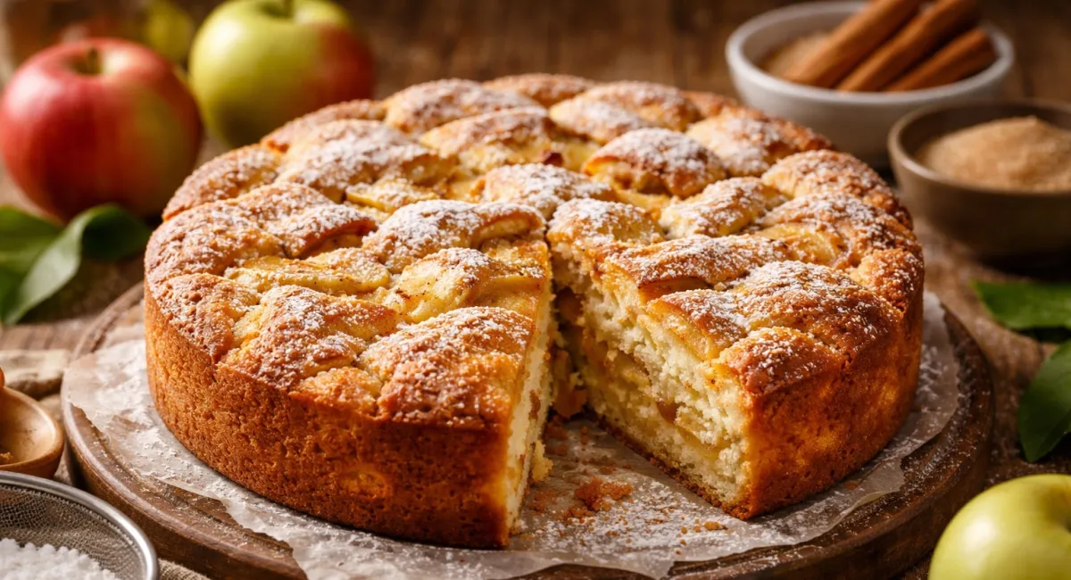 Шарлотка с яблоками и хрустящей корочкой: рецепт ароматного домашнего пирога - today.ua