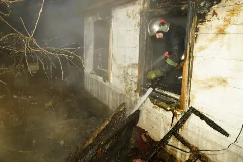 Жахлива пожежа на Житомирщині: мати та двоє дітей загинули, двохрічний малюк дивом вижив (фото, відео)