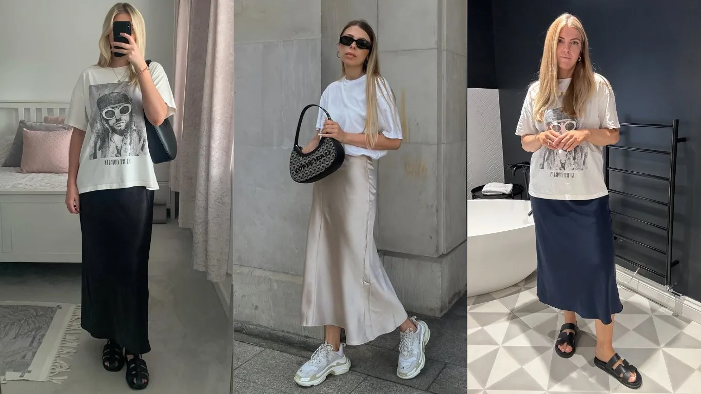 З чим носити атласну спідницю у спекотні літні дні: стильні варіанти для різних випадків З чим носити атласну спідницю у спекотні літні дні: стильні варіанти для різних випадків - today.ua